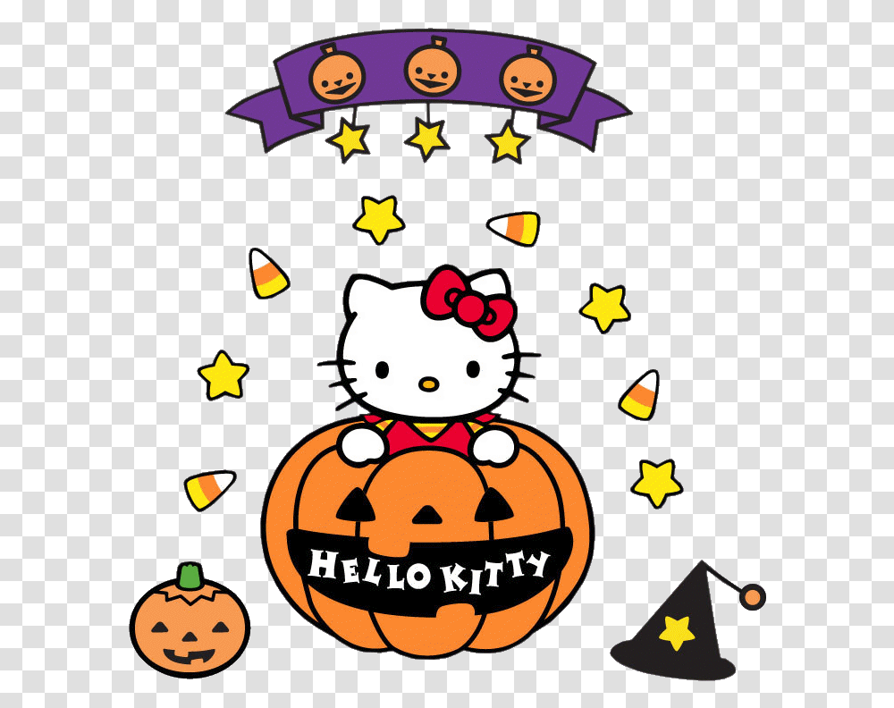 Download Hello Kitty Halloween Clipart Hello Kitty Hello Kitty Name Tag, Snowman, Winter, Outdoors, Nature Transparent Png