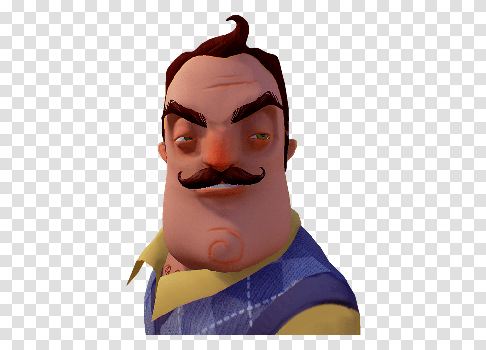 Download Hello Neighbor Image Hello Neighbor Angry Neighbor, Sunglasses, Accessories, Accessory, Person Transparent Png