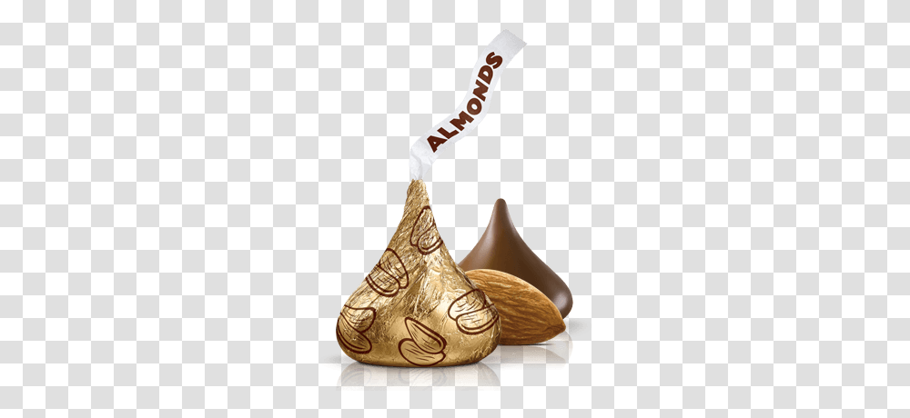 Download Hershey's Kisses Hershey Kiss Gold Wrapper Full Hershey Kisses With Almonds, Sweets, Food, Confectionery, Plant Transparent Png