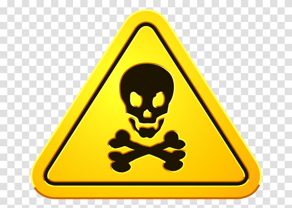 Download High Resolution Toxic Heavy Metal Symbol, Triangle, Sign, Road Sign Transparent Png