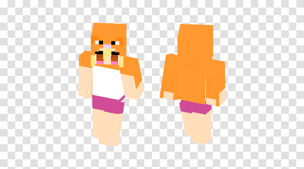 Download Himouto Umaru Chan Minecraft Skin For Free, Paper Transparent Png