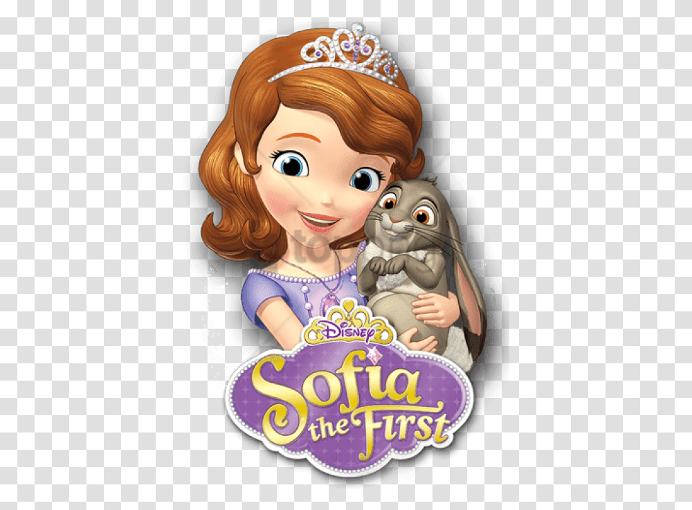Download Holding Rabbit Clipart Sofia The First, Doll, Toy, Person, Human Transparent Png