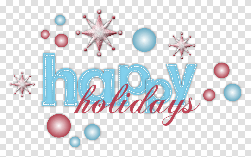 Download Holidays Image Hq Clip Art Happy Holidays, Text, Alphabet, Number, Symbol Transparent Png