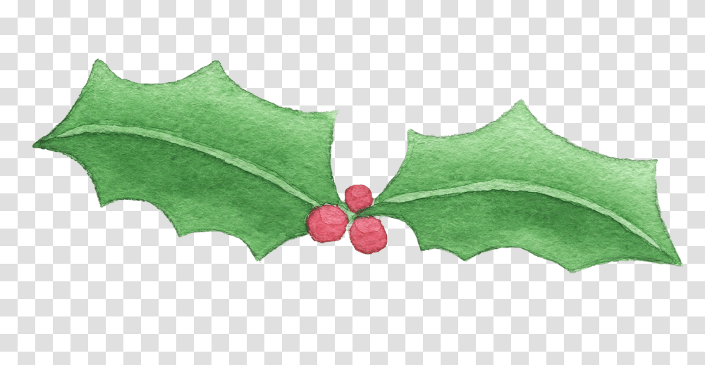 Download Holly Image With No Background Pngkeycom Watercolor Holly, Leaf, Plant, Flower, Blossom Transparent Png