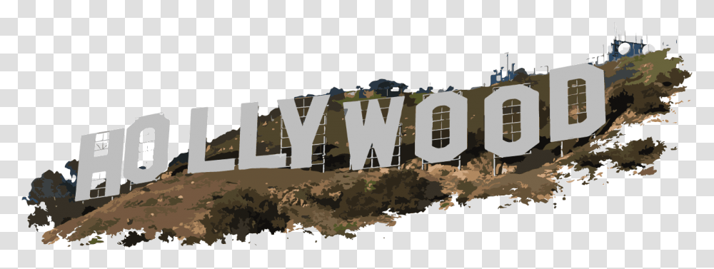 Download Hollywood Sign Clipart Hollywood Sign, Military Uniform, Outdoors, Army, Armored Transparent Png