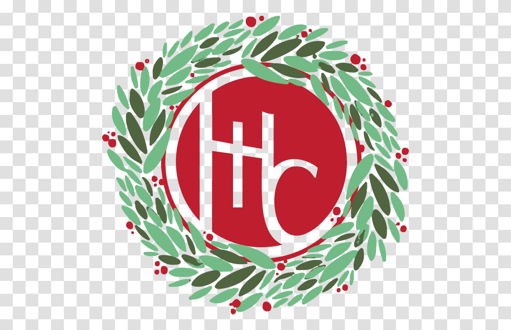 Download Holy Cross Advent Wreath Emblem Image With No Christmas Wreath Vector Free, Tree, Plant, Symbol, Conifer Transparent Png