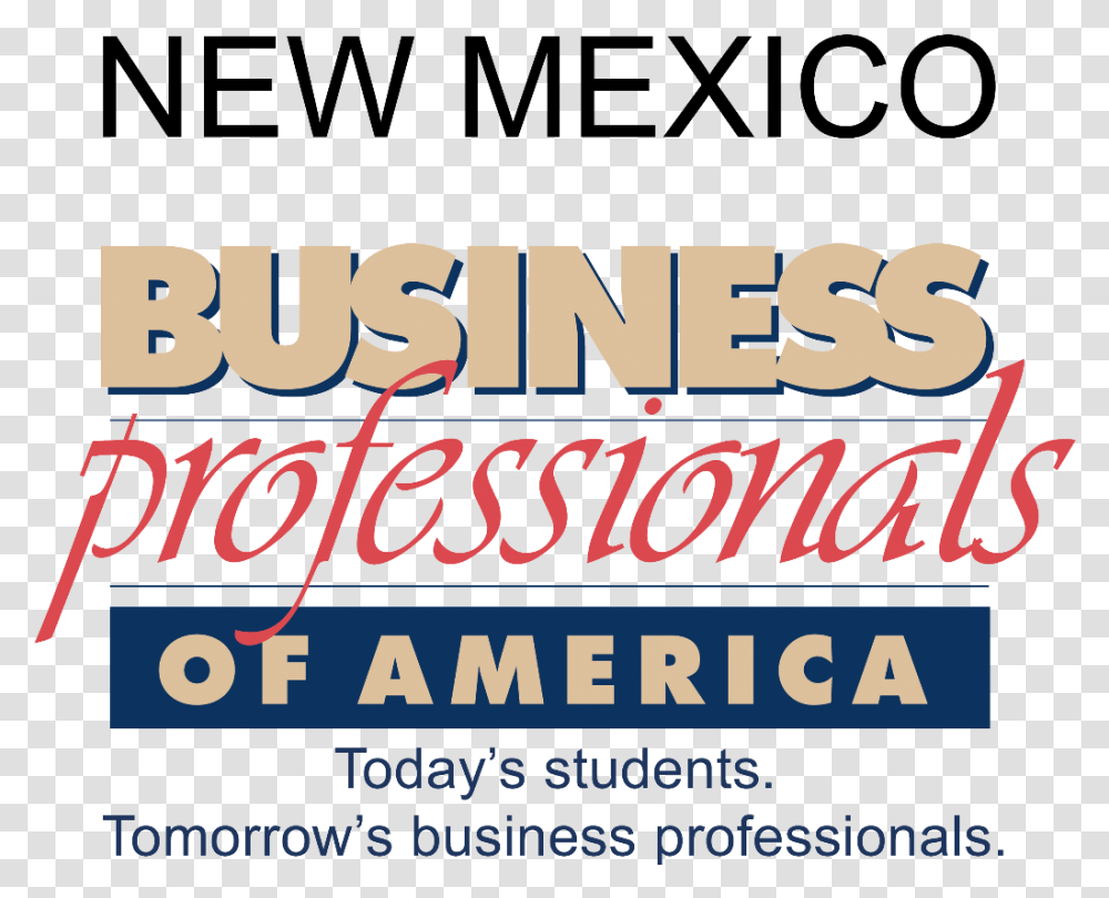 Download Home Organizations Bpa Logo New Mexico Full Business Professionals Of America, Text, Alphabet, Word, Symbol Transparent Png