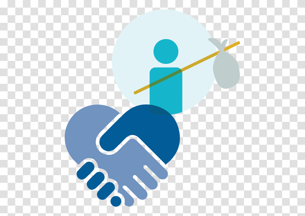 Download Homeless Persons Behavioral Health Icons For Homeless Mental Health Clipart, Hand, Handshake, Balloon Transparent Png