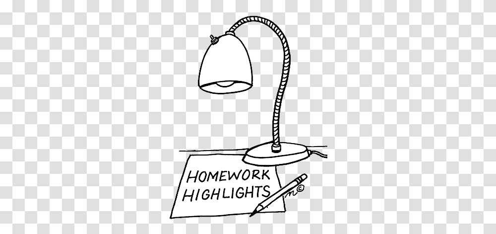 Download Homework Paper And Light Homework Clipart, Lamp, Clothing, Apparel, Hat Transparent Png