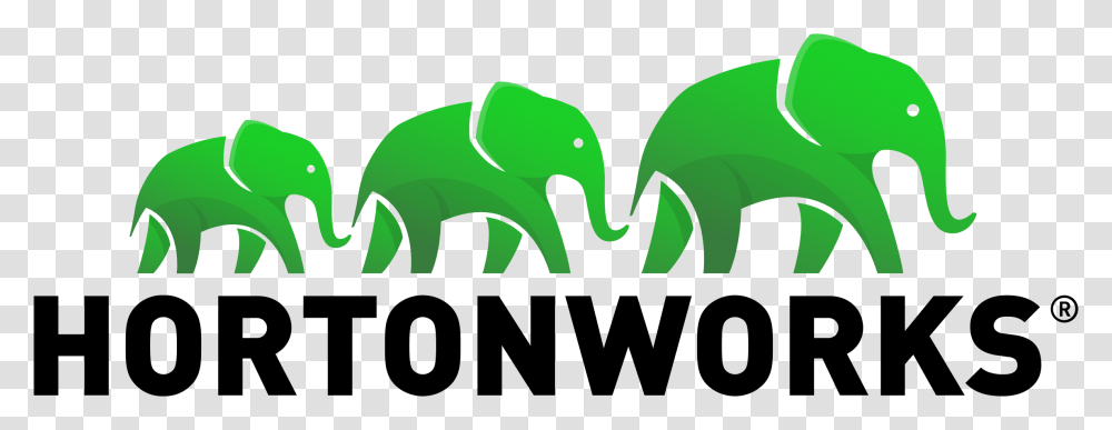 Download Hortonworks Logo In Svg Vector Hortonworks Cloudera, Animal, Reptile, Dinosaur, Gecko Transparent Png