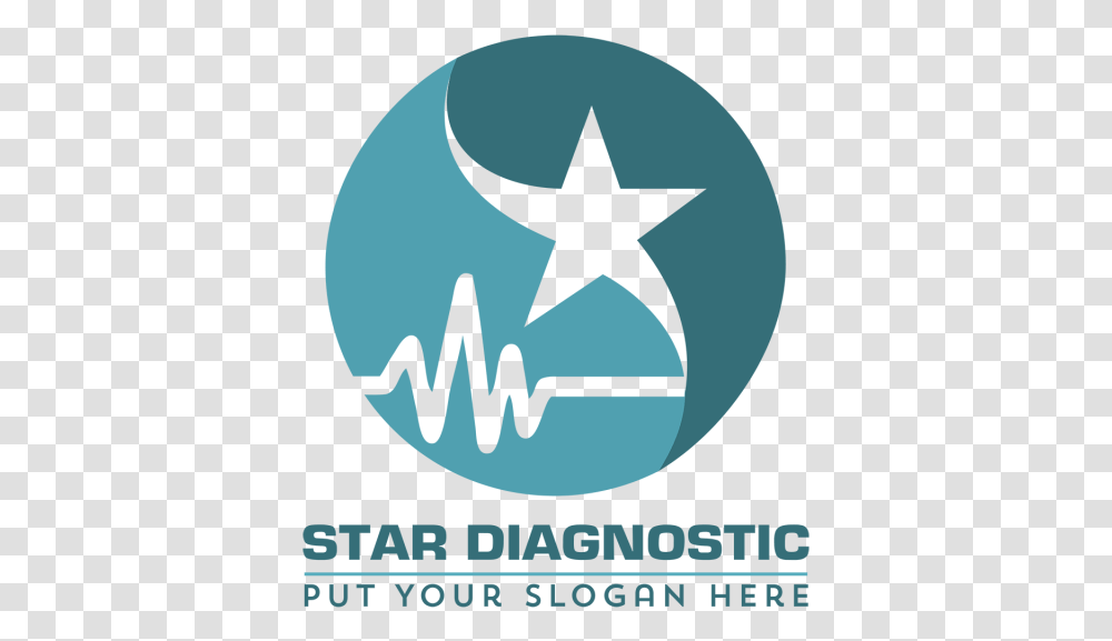 Download Hospital Clinic Medical Logo Cross Symbol Circle, Poster, Advertisement, Star Symbol, Trademark Transparent Png