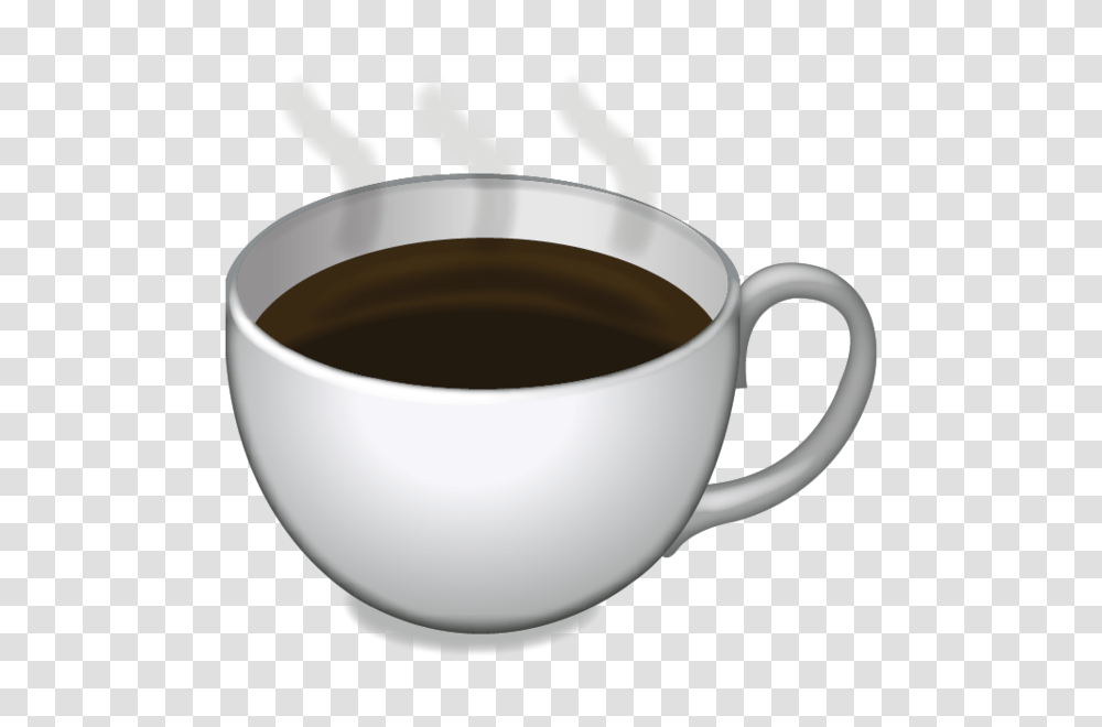 Download Hot Coffee Emoji Icon Emoji Island, Coffee Cup, Espresso, Beverage, Drink Transparent Png