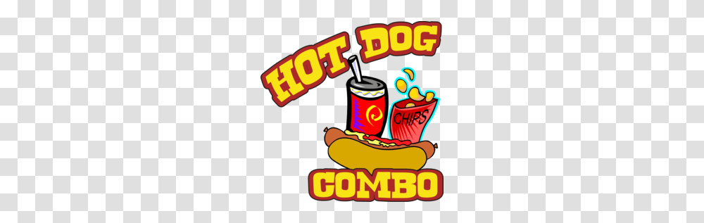 Download Hot Dog Combo Clipart Hot Dog Fast Food Clip Art, Weapon, Weaponry, Bomb, Dynamite Transparent Png