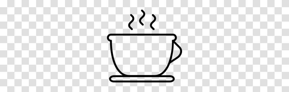 Download Hot Tea Outline Clipart Tea Coffee Clip Art Teacoffee, Gray, World Of Warcraft Transparent Png