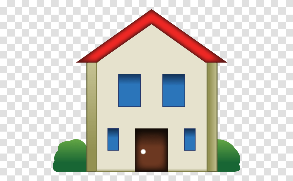 Download House Emoji Icon House Emoji, Mailbox, Nature, Outdoors, Building Transparent Png