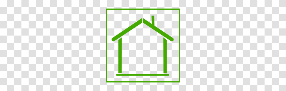 Download House Outline Clipart House Clip Art Grass Triangle, Label, Cross Transparent Png