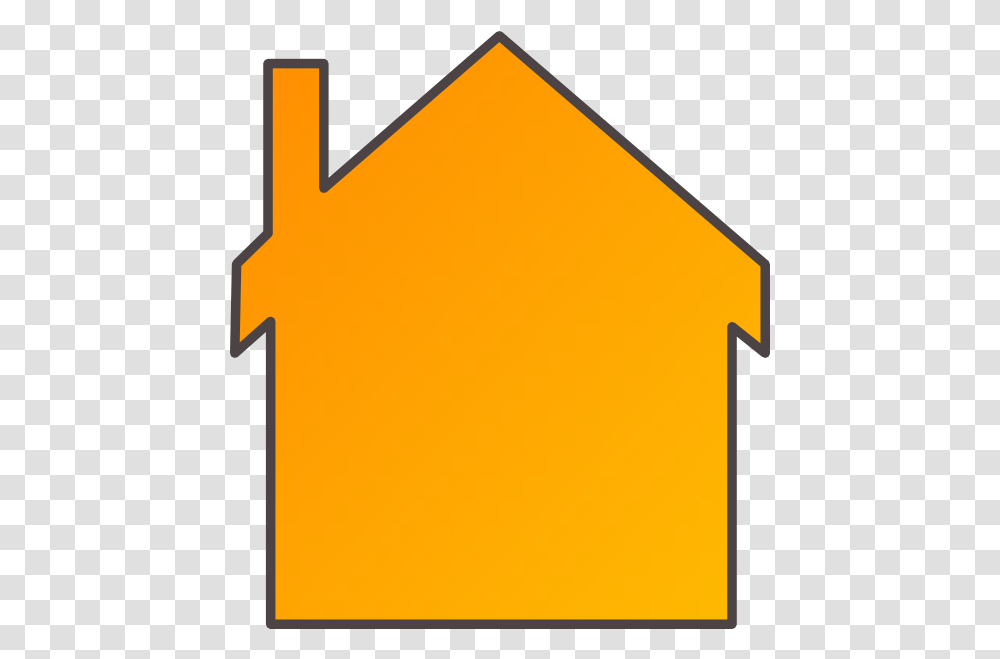 Download House Outline Clipart Orange Full Size Image House Clipart Orange, Label, Text, Symbol, Logo Transparent Png