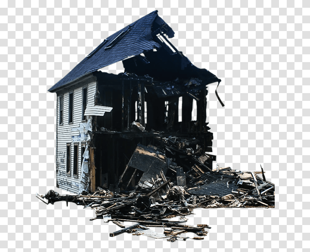 Download House Share Burnt Free Image Hq Clipart Burnt House, Nature, Outdoors, Building, Housing Transparent Png