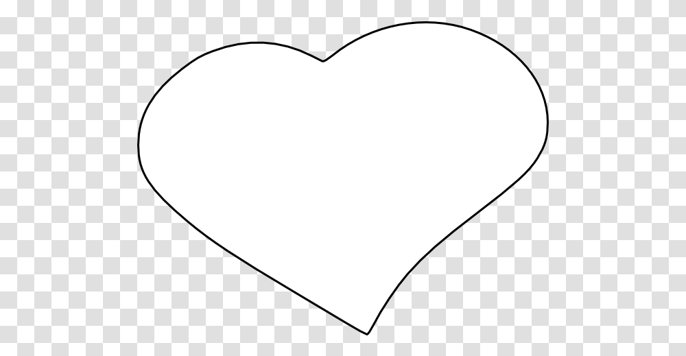 Download How To Set Use Open Heart Clipart White Heart White Colour Heart, Pillow, Cushion, Balloon, Mustache Transparent Png