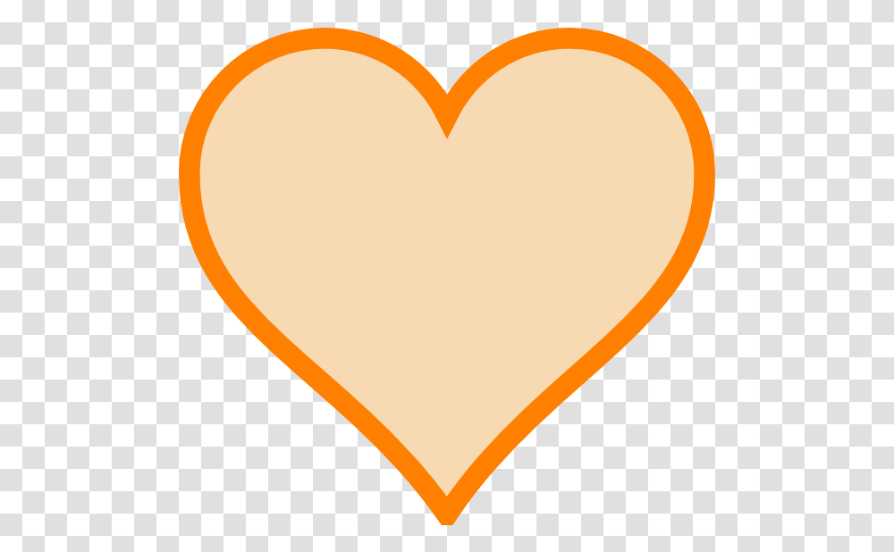 Download How To Set Use Solid Orange Heart Clipart Image Girly, Label, Text, Sticker, Sweets Transparent Png