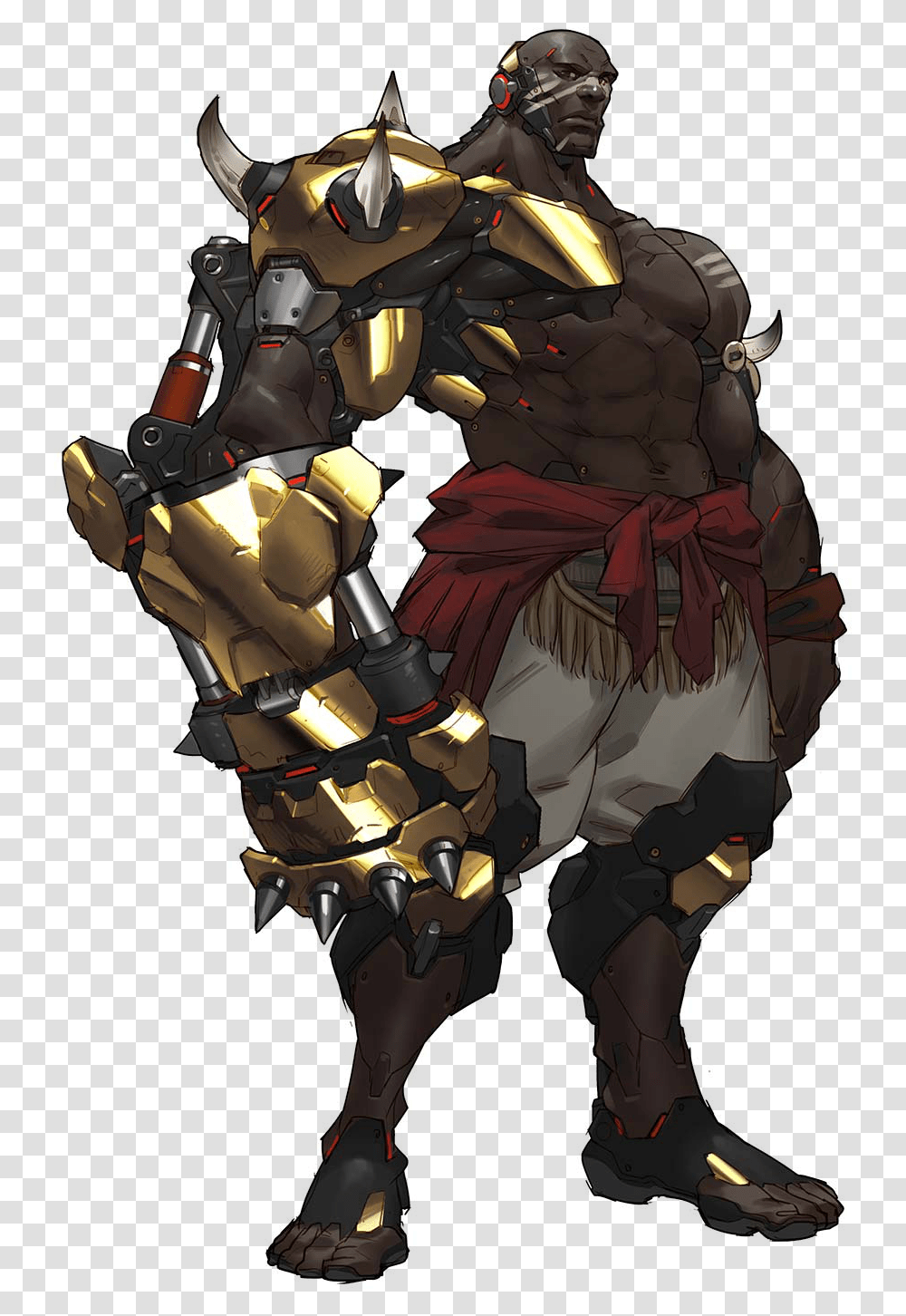 Download Https Doomfist, Helmet, Clothing, Apparel, Robot Transparent Png