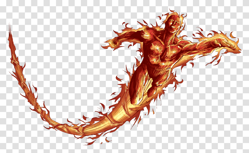 Download Human Torch Hd Human Torch, Dragon, Sweets, Food, Confectionery Transparent Png