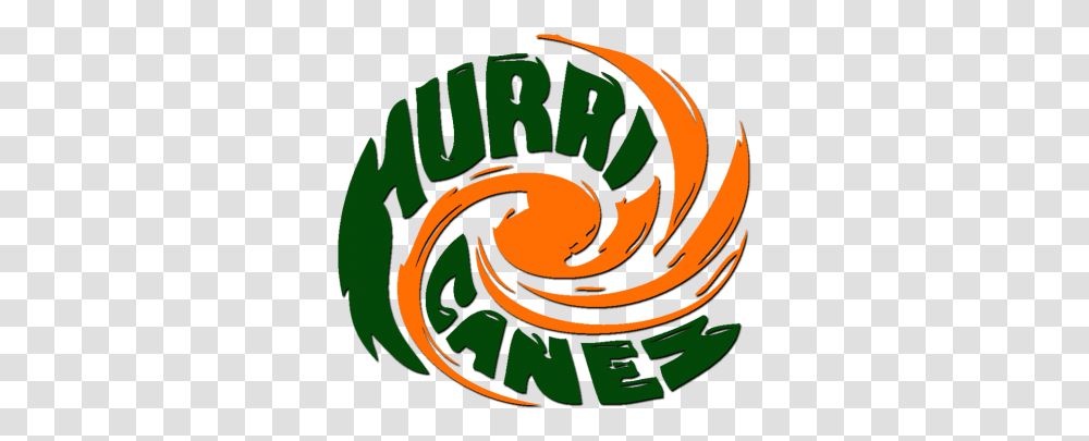 Download Hurricane Free Logo Miami Hurricanes Football, Spiral, Coil Transparent Png