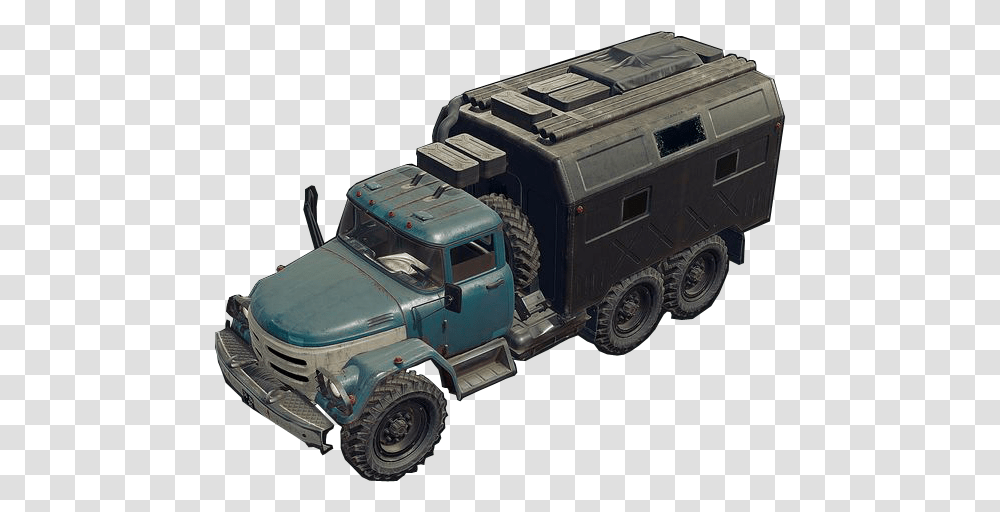 Download Icon Dev Truck Armored Pubg Airdrop Vehicle Pubg Armored Vehicle, Transportation, Wheel, Machine, Half Track Transparent Png
