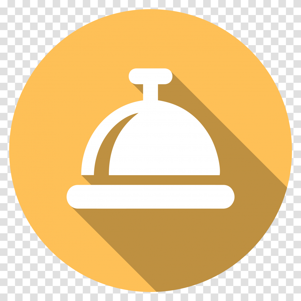Download Icon Of A Bell Hospitality Icon Hospitality Icon, Outdoors, Nature, Lamp, Sphere Transparent Png