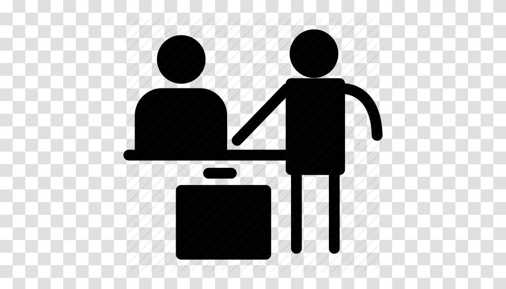 Download Icon Receptionist Clipart Receptionist Computer Icons, Piano, Musical Instrument, Silhouette, Crowd Transparent Png