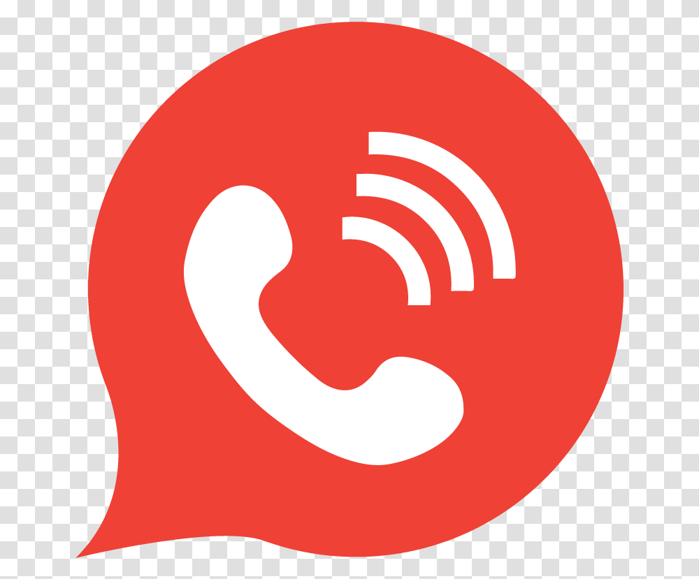 Download Icon Red Phone, Label, Text, Logo, Symbol Transparent Png
