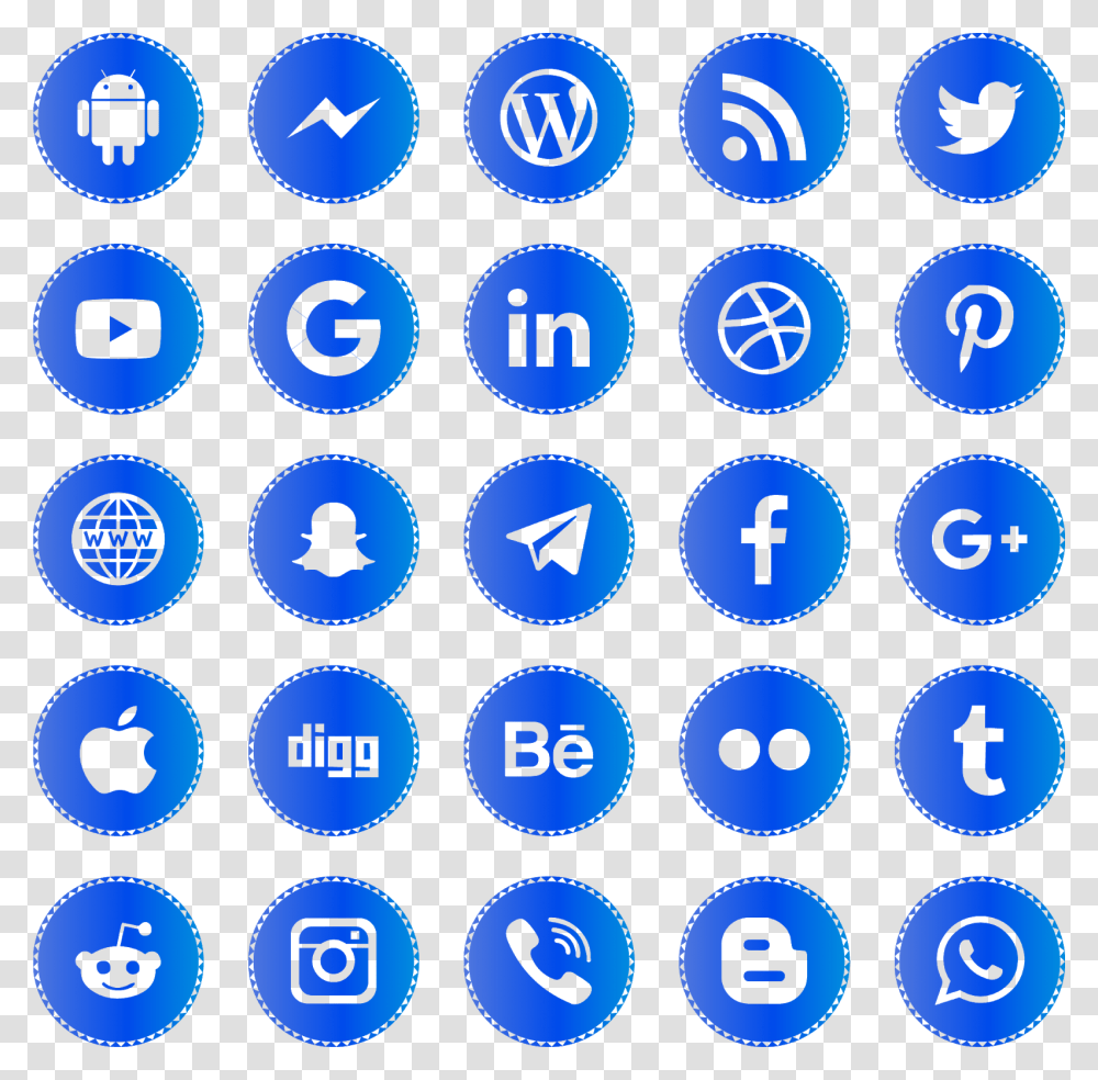 Download Icons Social Media 2019 Svg Eps Psd Ai Social Media Vector Icons 2019, Number, Alphabet Transparent Png