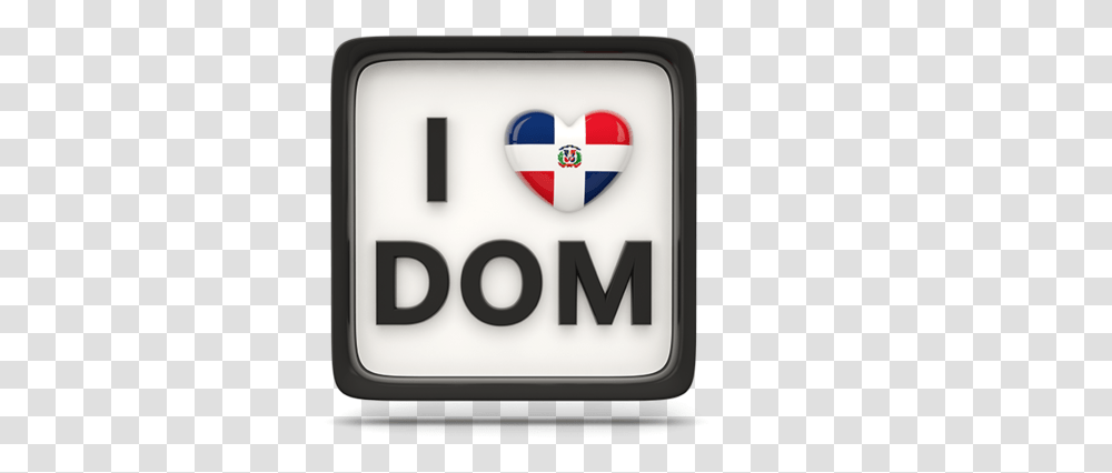 Download Illustration Of Flag Dominican Republic Love Dominican Republic, Text, Symbol, Logo, Trademark Transparent Png