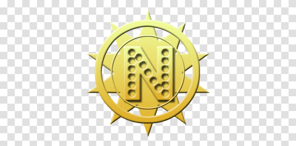 Download Illustration Of Logo North Arrow Logo Full Emblem, Symbol, Trademark, Helmet, Clothing Transparent Png