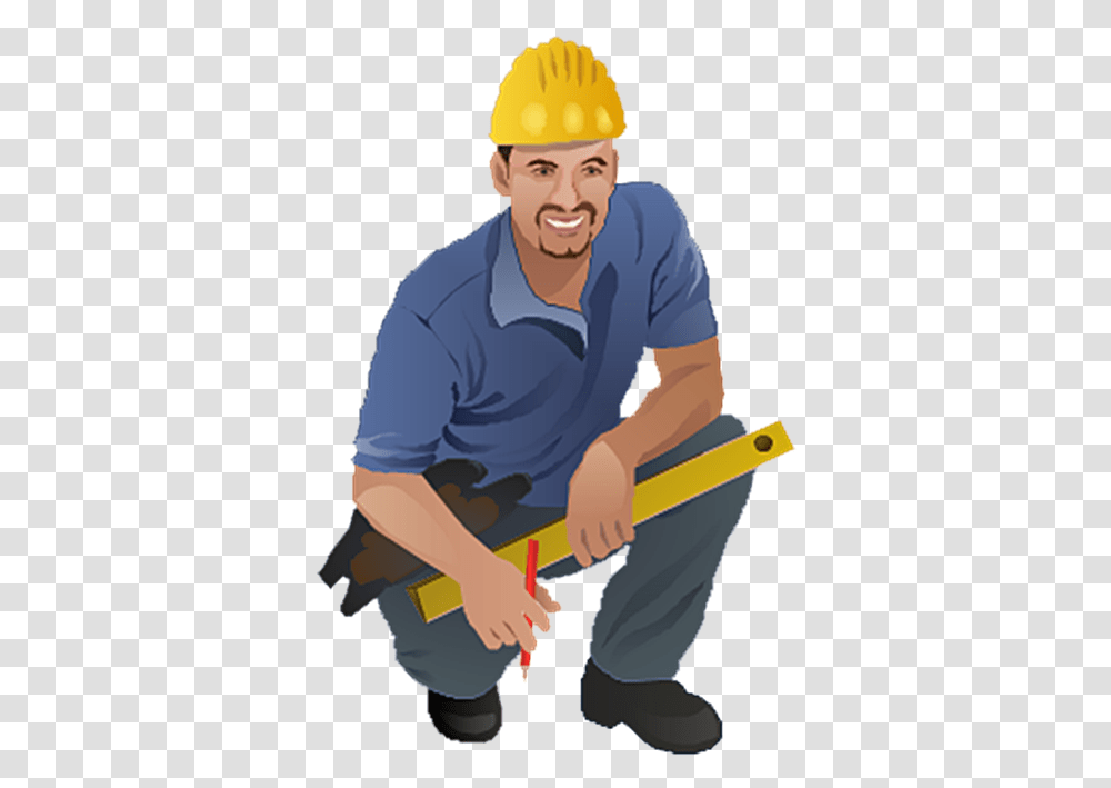 Download Image Engineer Clipart, Carpenter, Person, Human, Tool Transparent Png