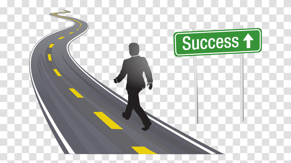 Download Image Free Library Information Walking The Straight Line, Road, Person, Human, Freeway Transparent Png