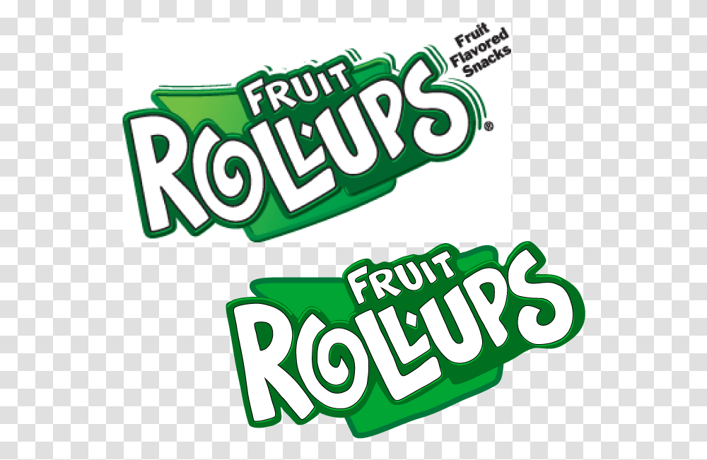 Download Image Fruit Roll Up Logo, Word, Food, Sweets, Confectionery Transparent Png