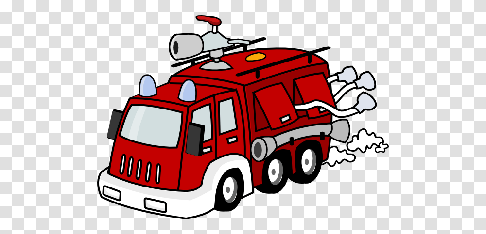 Download Image Of Ambulance 8 Truck Images Clipart Fire Truck Cartoon Gif, Vehicle, Transportation, Van Transparent Png