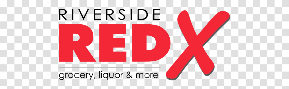 Download Image Riverside Red X Image With No Riverside Red X, Text, Alphabet, Logo, Symbol Transparent Png