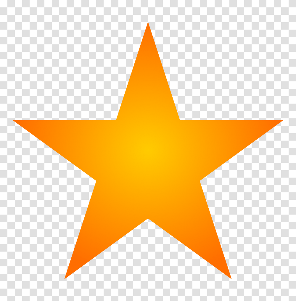 Download Image Star Orange Color, Cross, Star Symbol Transparent Png