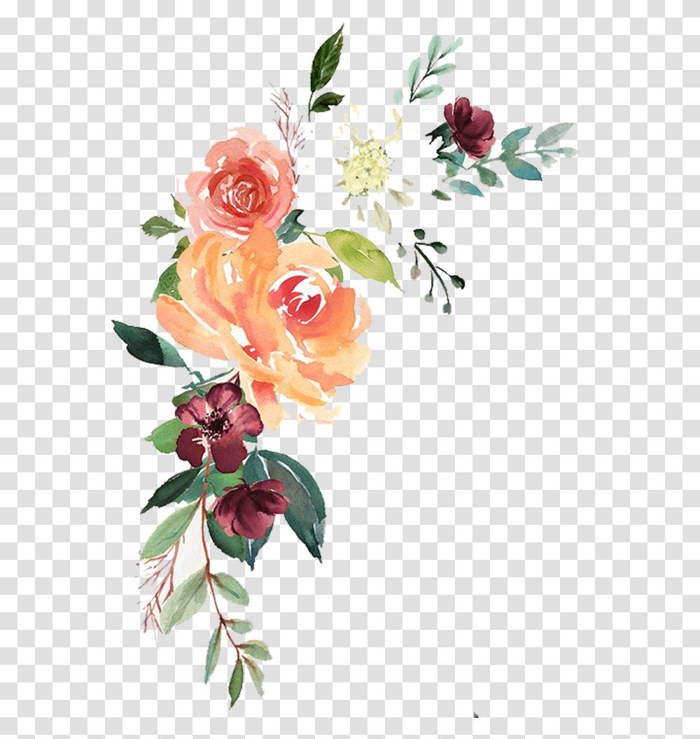 Download Images Watercolor Flowers, Floral Design, Pattern Transparent Png