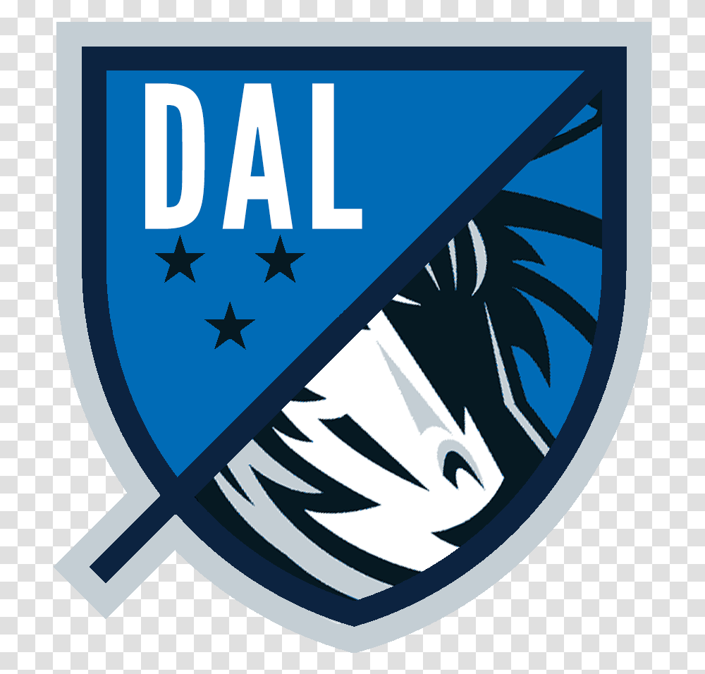 Download Imgur Sports Logo Crossover Nba Logos Audio Dallas Mavericks, Armor, Shield, Poster, Advertisement Transparent Png