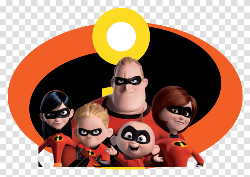 Download Incredibles Sticker Happy Birthday The Incredibles Jack Jack, Sunglasses, Accessories, Person, Cushion Transparent Png