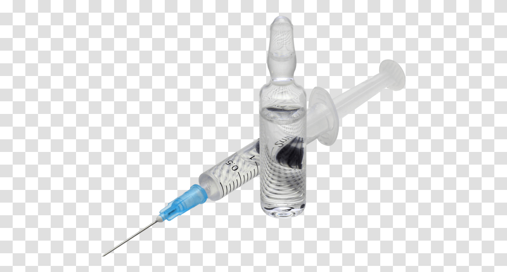 Download Injection Image With No Injection, Bottle, Hammer, Tool Transparent Png