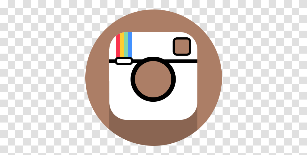 Download Instagram Circle Logo Instagram Logo Non Logo Instagram No Copyright, Label, Text, Disk, Electronics Transparent Png