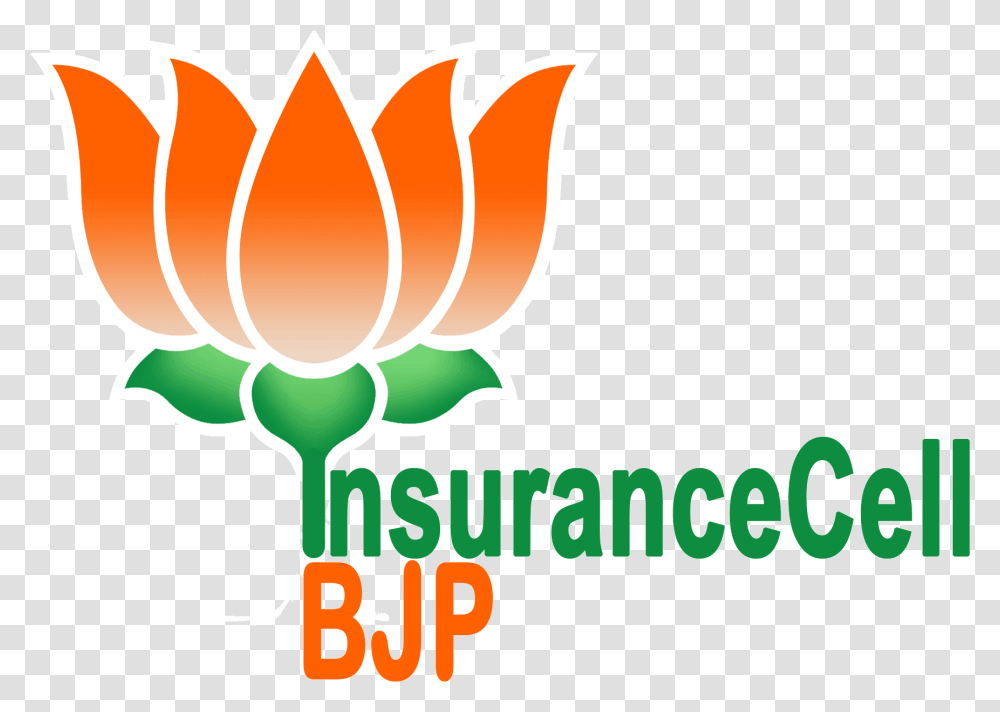 Download Insurancecell Logo Image With Logo Bjp Bharatiya Janata Party, Fire, Flame, Trademark Transparent Png