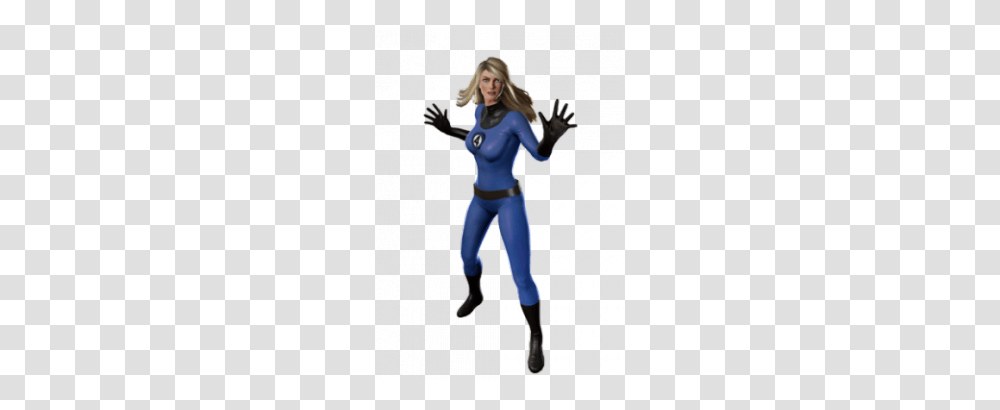 Download Invisible Woman Free Image And Clipart, Person, Female, Costume Transparent Png