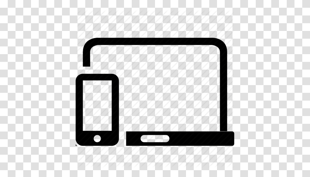 Download Ipad And Laptop Icon Clipart Laptop Ipad Clip Art, Clock, Brick, Digital Clock Transparent Png