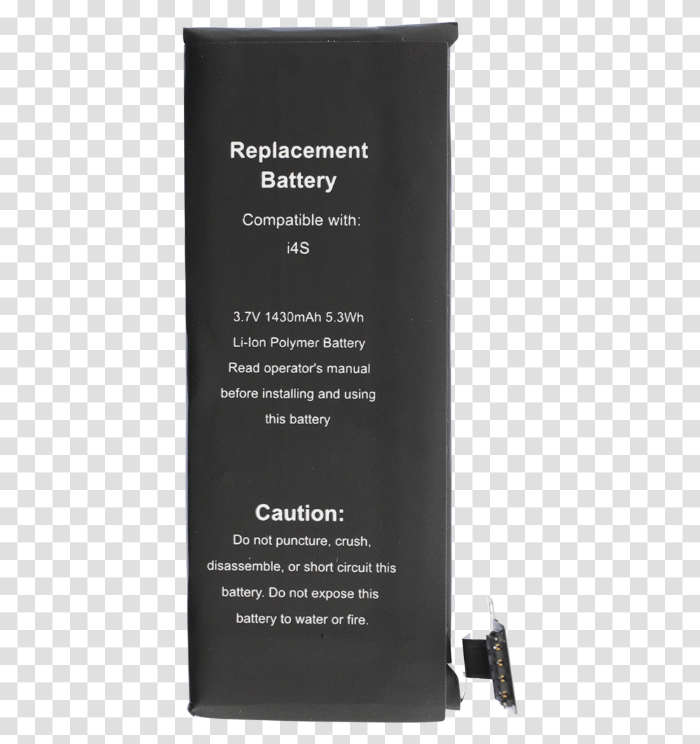 Download Iphone 4s Battery Replacement 6 Movement Disorders, Book, Bottle, Cosmetics, Mobile Phone Transparent Png