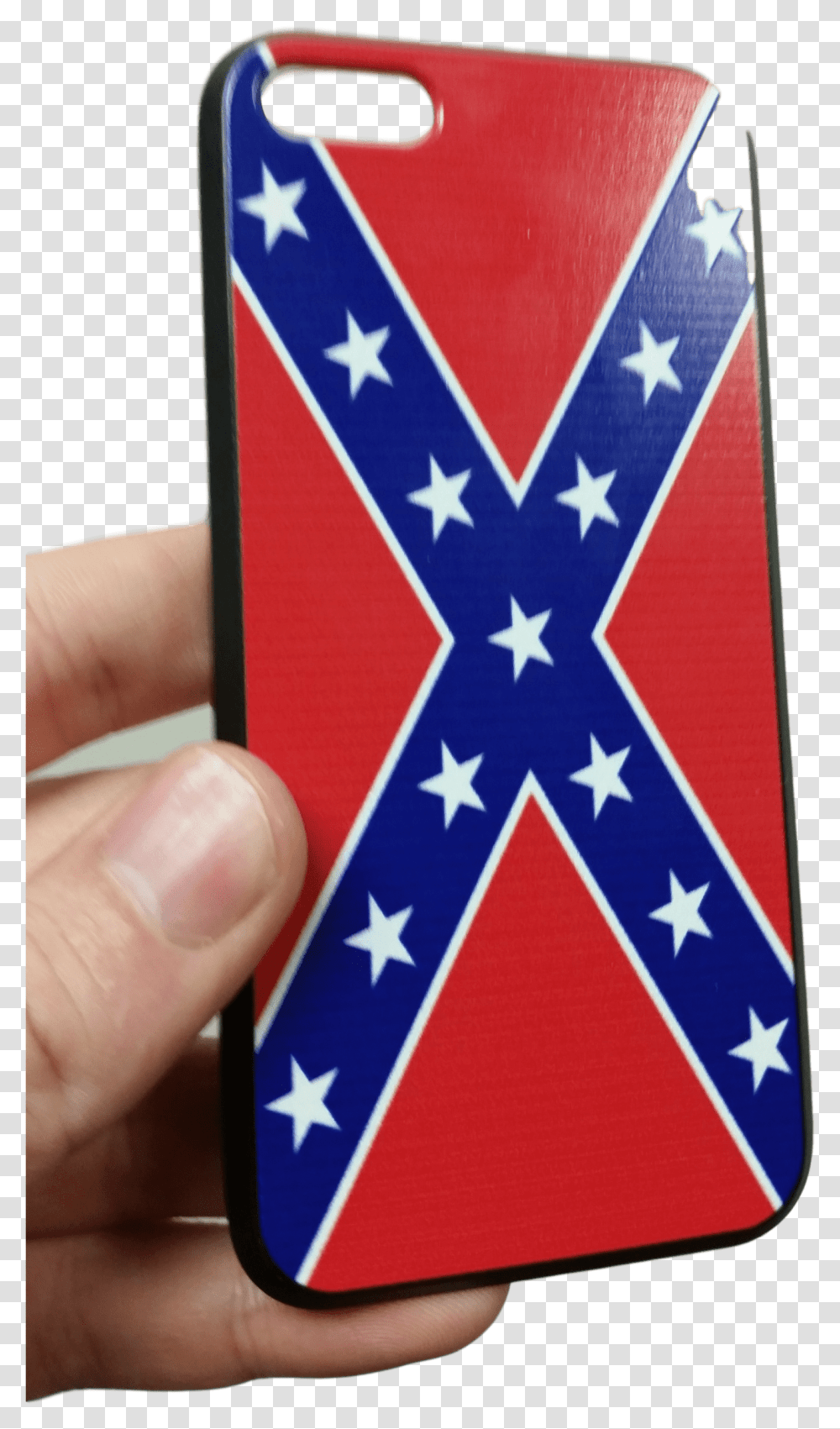 Download Iphone 5 5s Rebel Battle Flag Confederate Flag Phone Case, Text, Person, Human, Label Transparent Png
